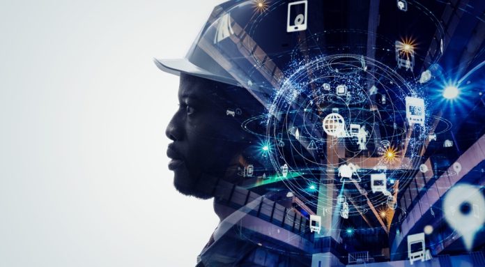 Industrial,Technology,Concept.,Communication,Network.,Industry,4.0.,Factory,Automation.