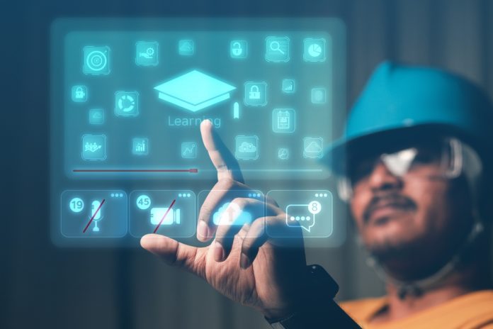 The,Concept,Of,The,Learning,Industry,Through,Technology,Engineer,Showing