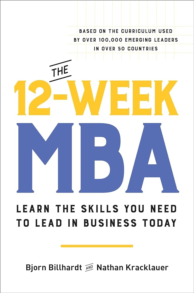 12-week mba Book cover of the 12-week mba