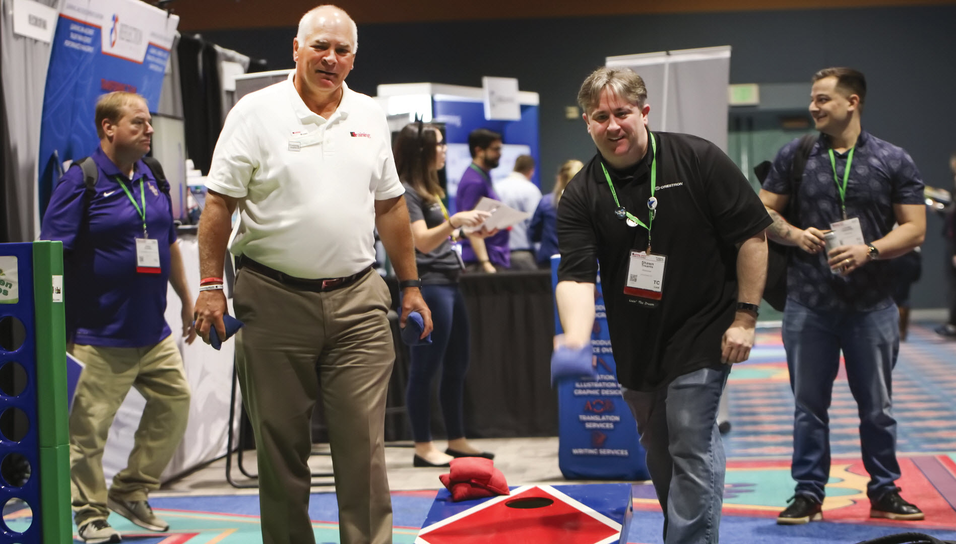 Let the games begin on the Expo floor!