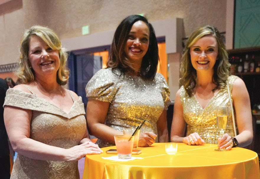 A golden glow at the Training APEX Awards Gala.