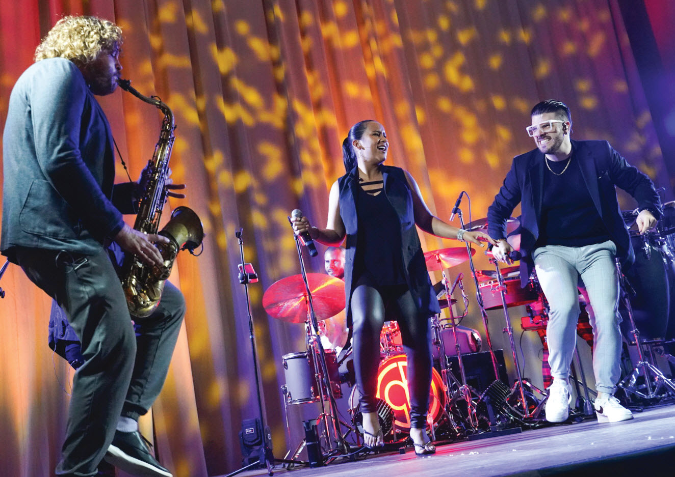 Band C’nergy pumps up the volume.