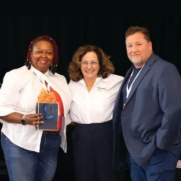 Antionette Carroll (Creative Reaction Lab) won a Visa gift card from Class. PHOTOGRAPHY BY @NOLAEVENTPHOTOGRAPHY