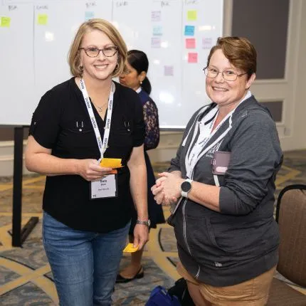 Fostering connections at the opening networking event. PHOTOGRAPHY BY @NOLAEVENTPHOTOGRAPHY