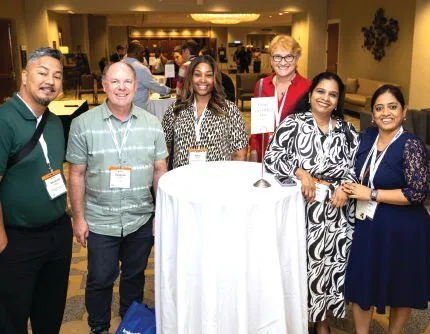Dine Around participants are ready to head out for dinner and discussion. PHOTOGRAPHY BY @NOLAEVENTPHOTOGRAPHY