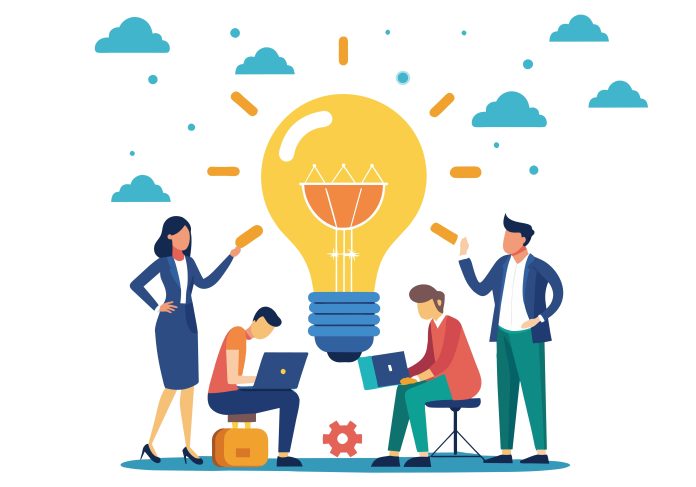 Innovation,Idea,To,Drive,Team,Success,,Business,Innovative,Solution,,Community ispring915